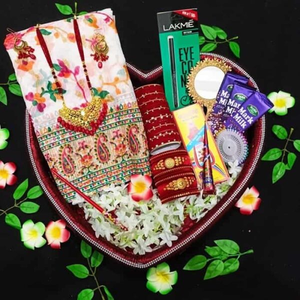 Love Afsan saree combo set