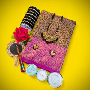 kanchi Katan Saree combo. কাঞ্চি কাতান গিফট প্যাকেজ